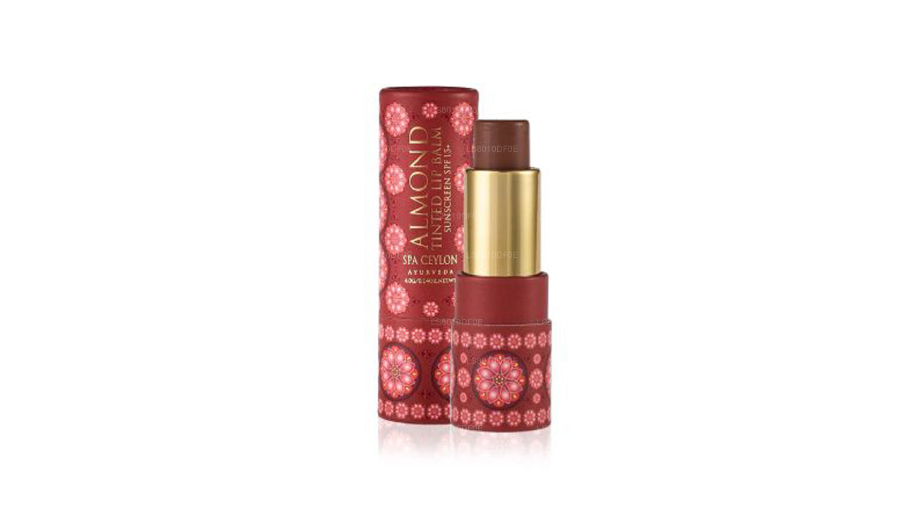 Spa Ceylon Mandel getönter Lippenbalsam – Spice SPF 15+