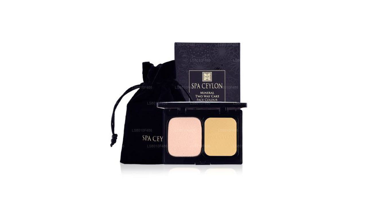 Spa Ceylon Mineral Two Way Cake Face Color Compact 01 – Harvest Paddy