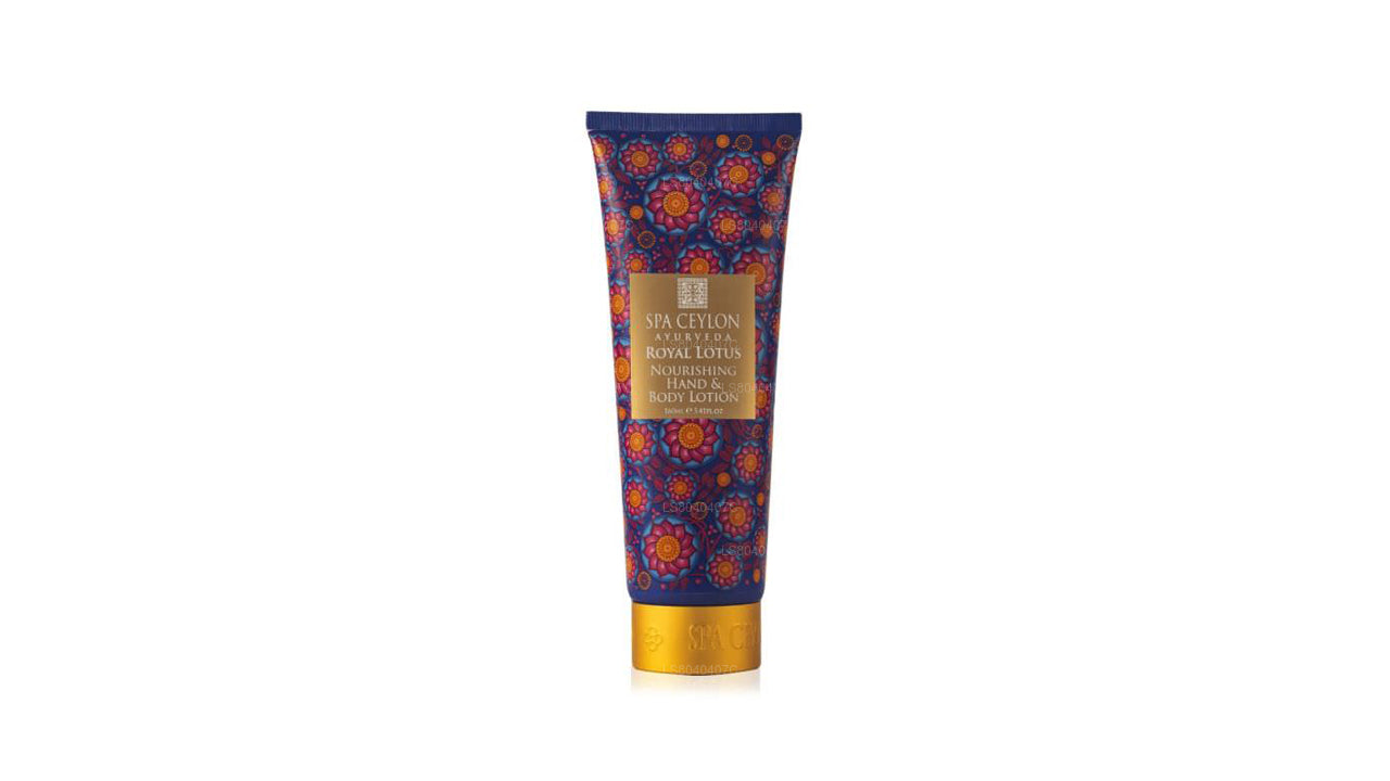 Spa Ceylon Royal Lotus Nährende Hand- und Körperlotion (160 ml)