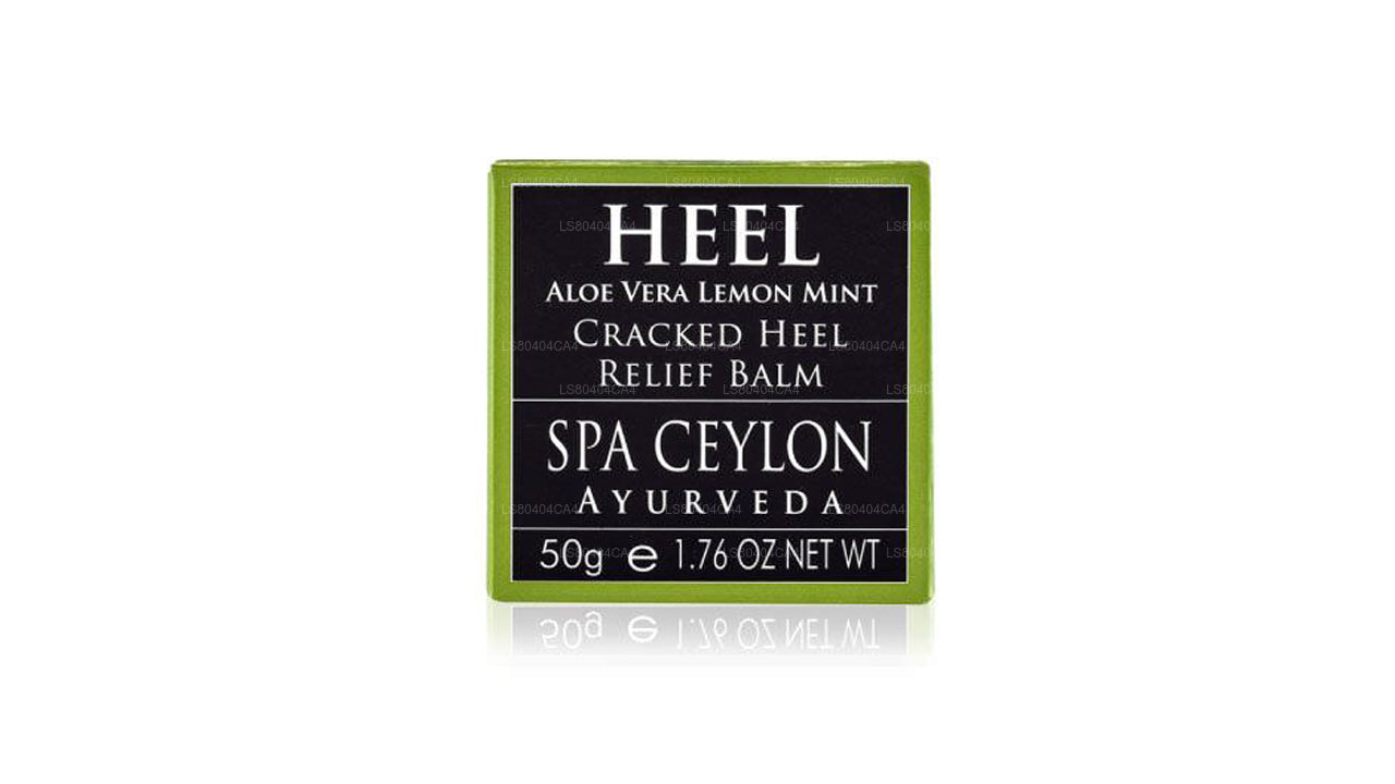 Spa Ceylon Aloe Vera Pflegebalsam mit Zitronenminze und rissiger Ferse (50 g)