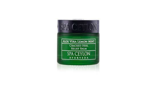 Spa Ceylon Aloe Vera Zitronen-Minze-Balsam zur Linderung rissiger Fersen (25 g)