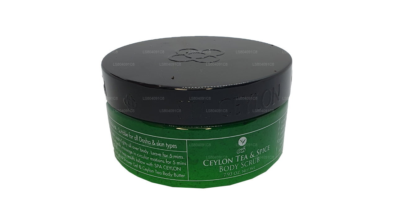 Spa Ceylon Körperpeeling mit Tee und Gewürzen (225 g)