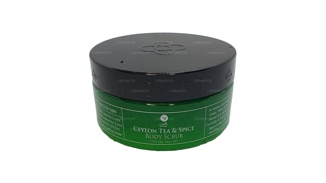 Spa Ceylon Körperpeeling mit Tee und Gewürzen (225 g)