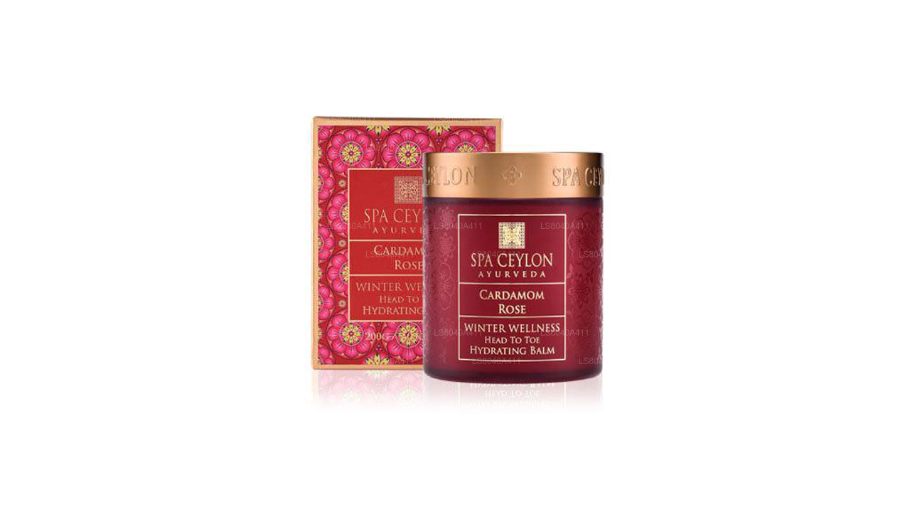 Spa Ceylon Cardamom Rose – Winter-Wellness-Feuchtigkeitsbalsam von Kopf bis Fuß (200 g)