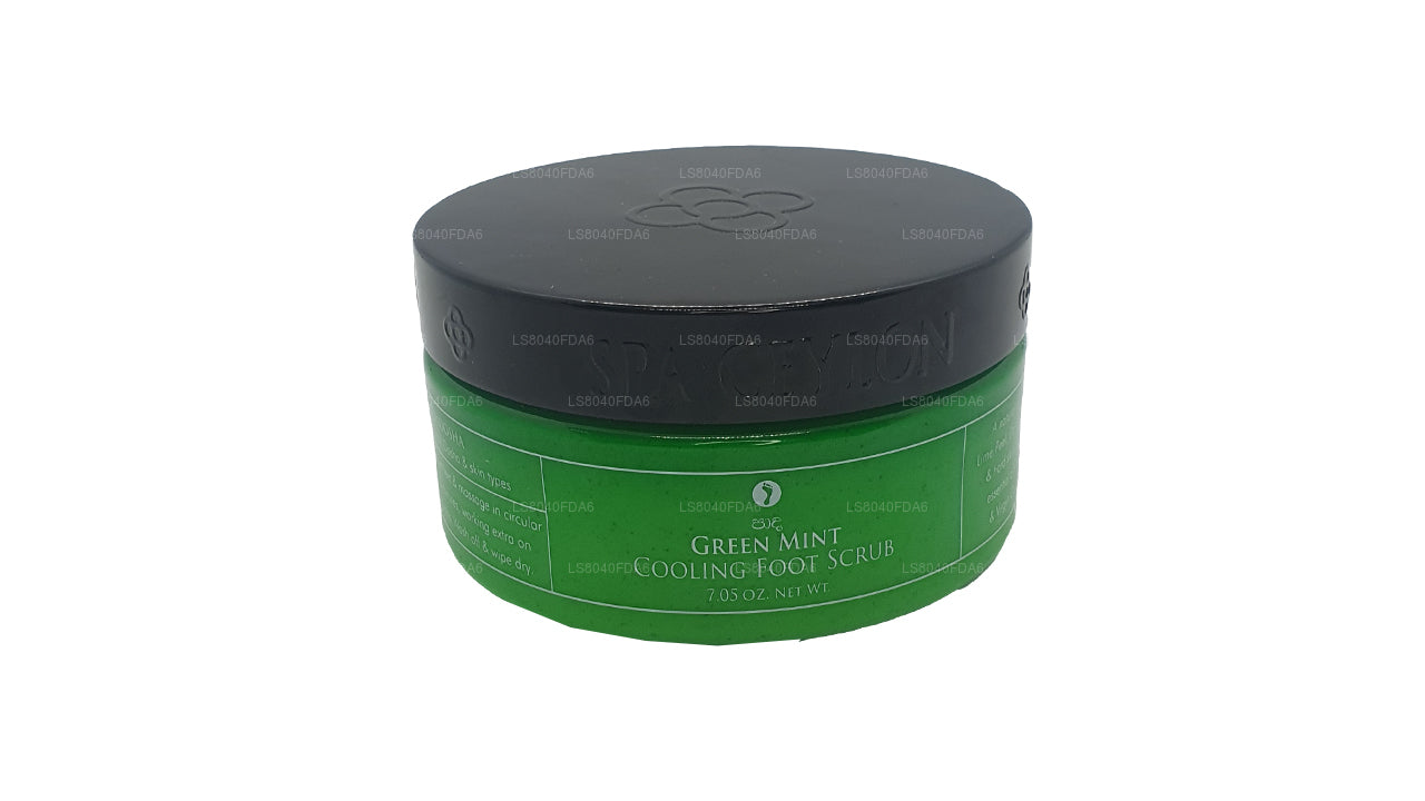 Spa Ceylon Green Mint Kühlendes Fußpeeling (200 g)