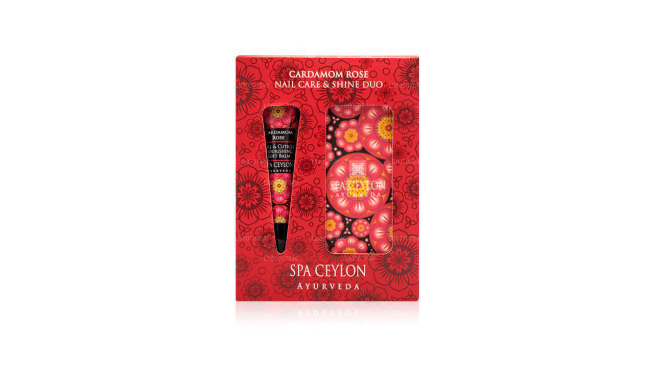 Spa Ceylon Cardamom Rose – Nagelpflege- und Glanz-Duo