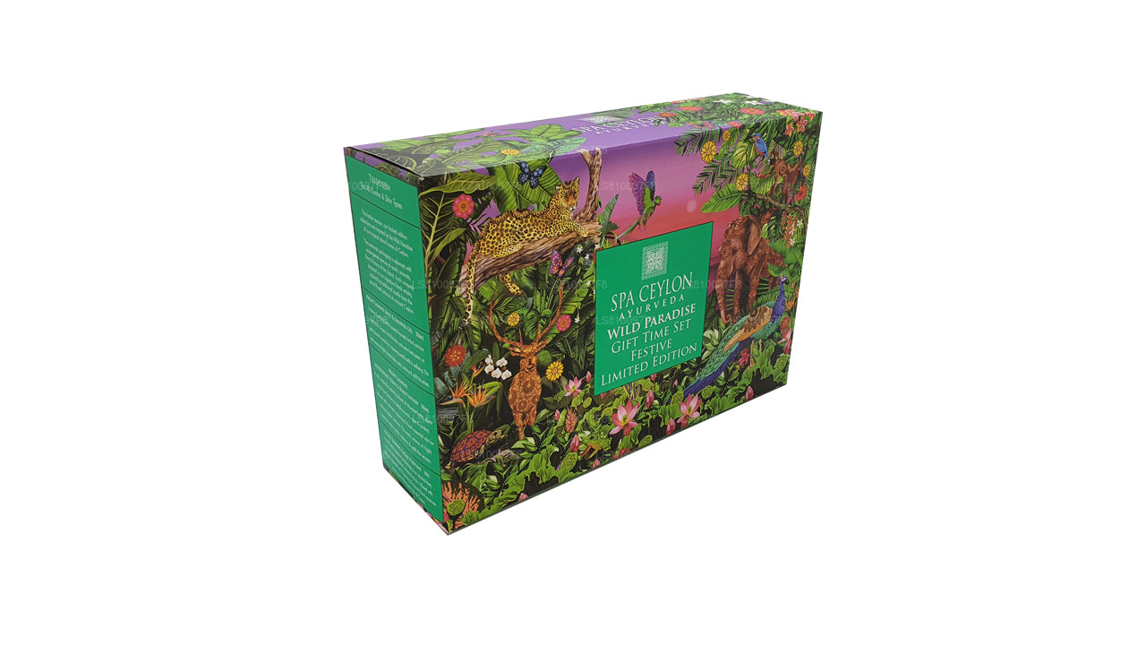 Spa Ceylon Wild Paradise Geschenkset, festliche limitierte Auflage