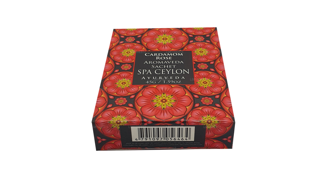 Spa Ceylon-Kardamom-Rose-Aromaveda-Beutel (45 g)