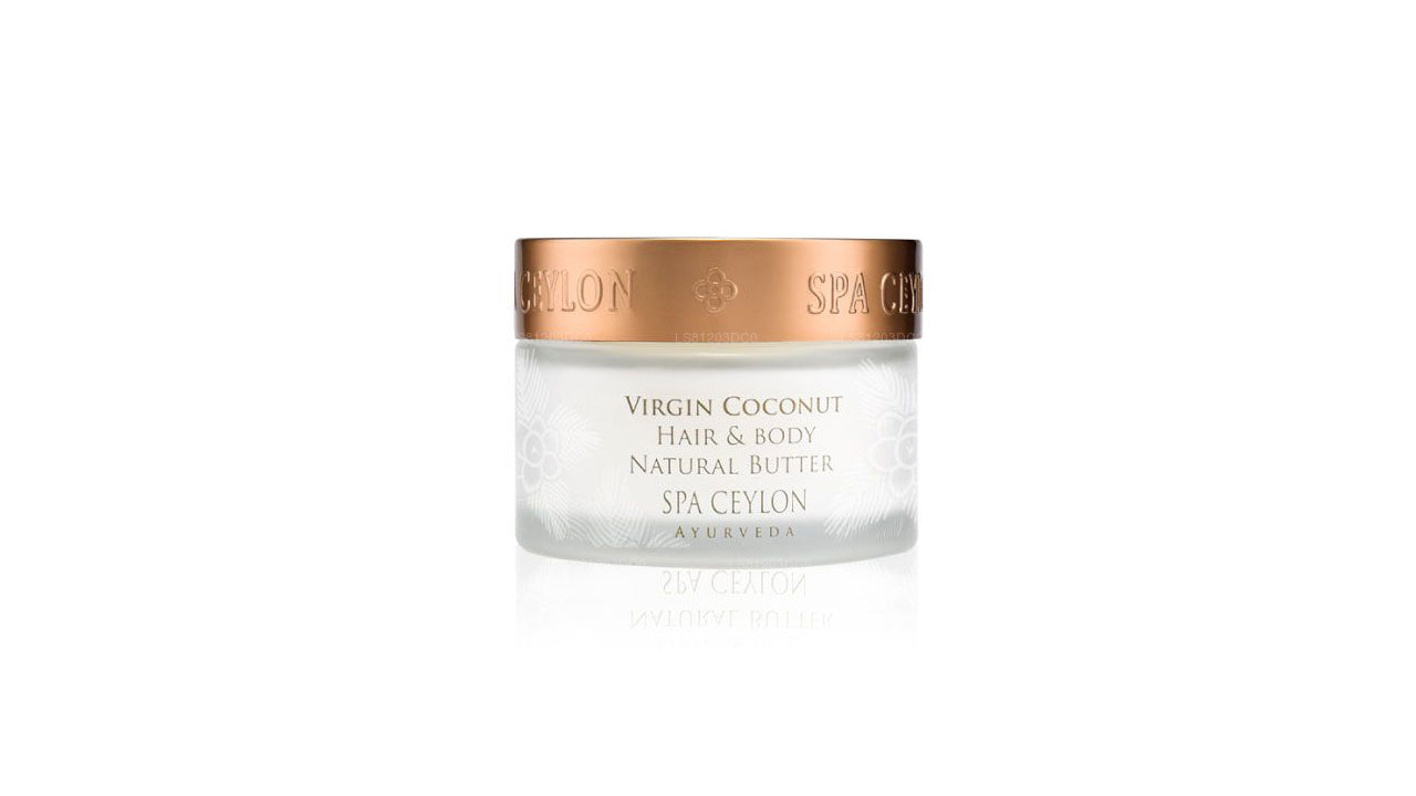 Spa Ceylon Virgin Coconut – Natürliche Haar- und Körperbutter (100 g)