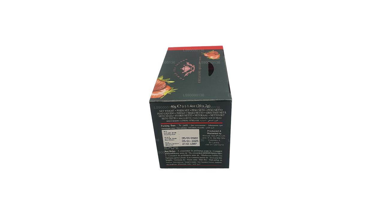 Ahmad Tea Strawberry 20 Folienbeutel (40 g)