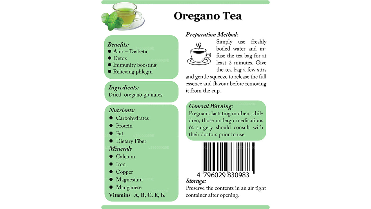 Lifetone Oregano-Tee (30g)