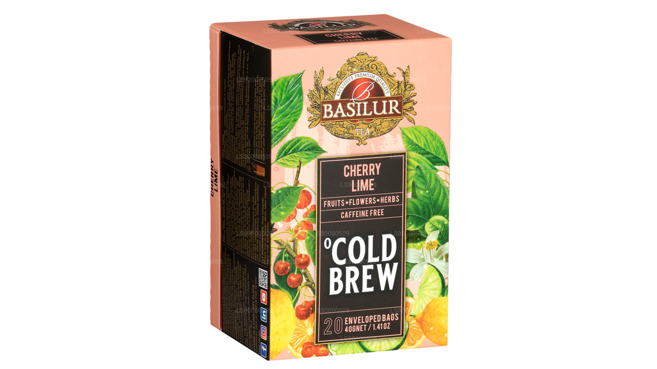 Basilur Cold Brew „Cherry Lime“ (40g) Box