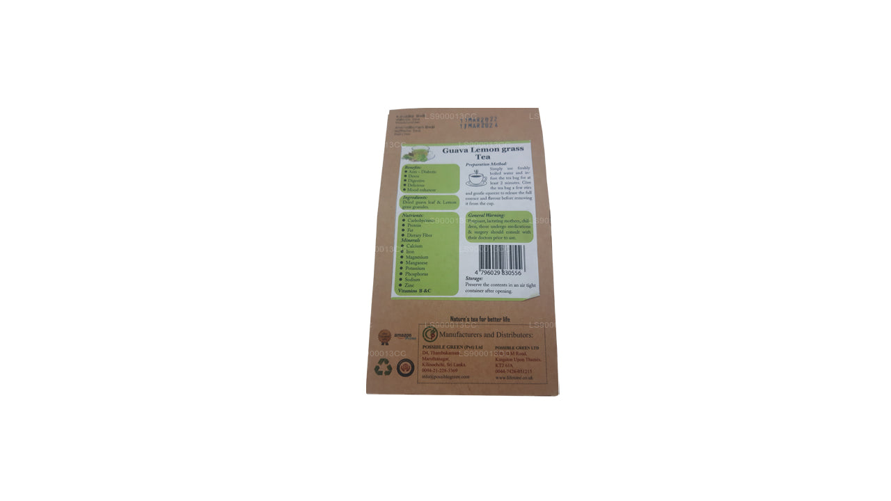 Lifetone Guaven-Zitronengras-Tee (30 g)