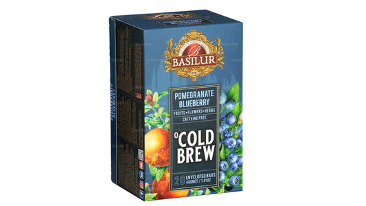 Basilur Cold Brew „Granatapfel Blaubeere“ (40 g) 20 Teebeutel