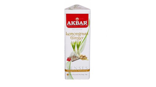Akbar Zitronengras und Ingwer (30 g), 15 Teebeutel