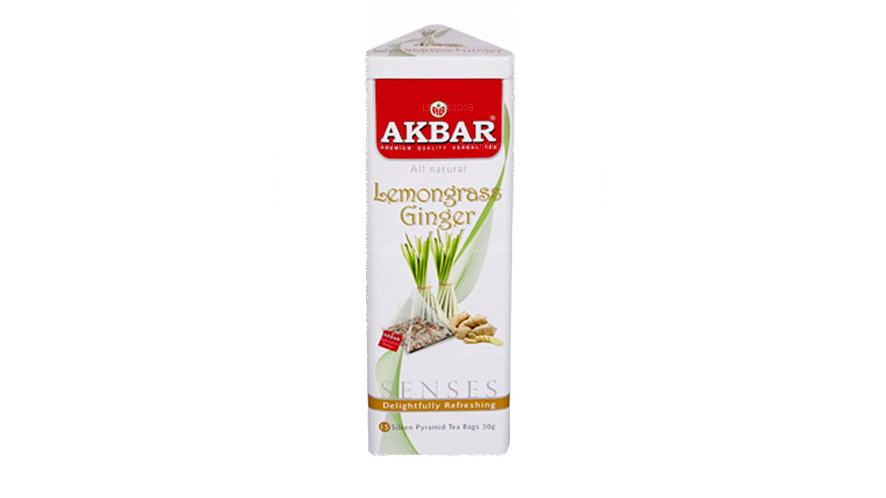 Akbar Zitronengras und Ingwer (30 g), 15 Teebeutel