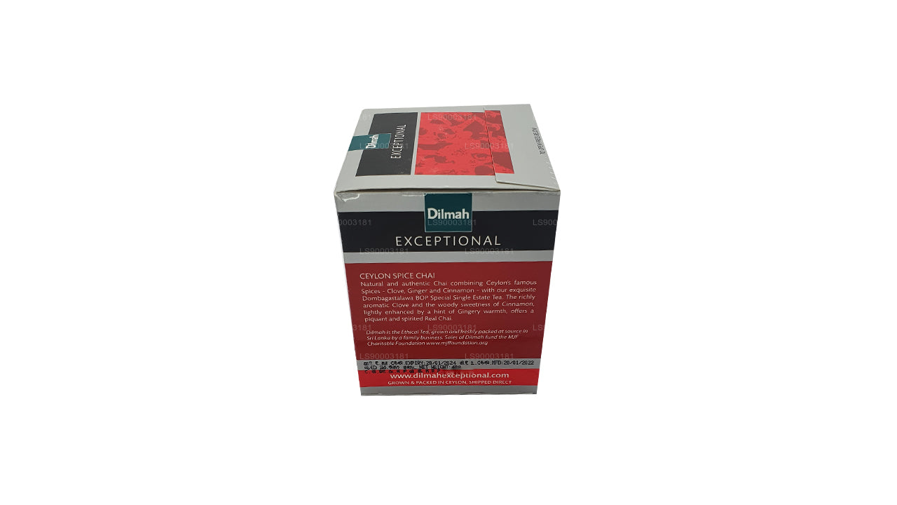 Dilmah Exceptional Ceylon Spice Chai (40 g) 20 Teebeutel