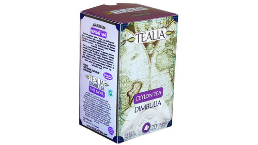 Tealia Ceylon Regional Tea „Dimbulla“ 20 Pyramidenteebeutel (40g)