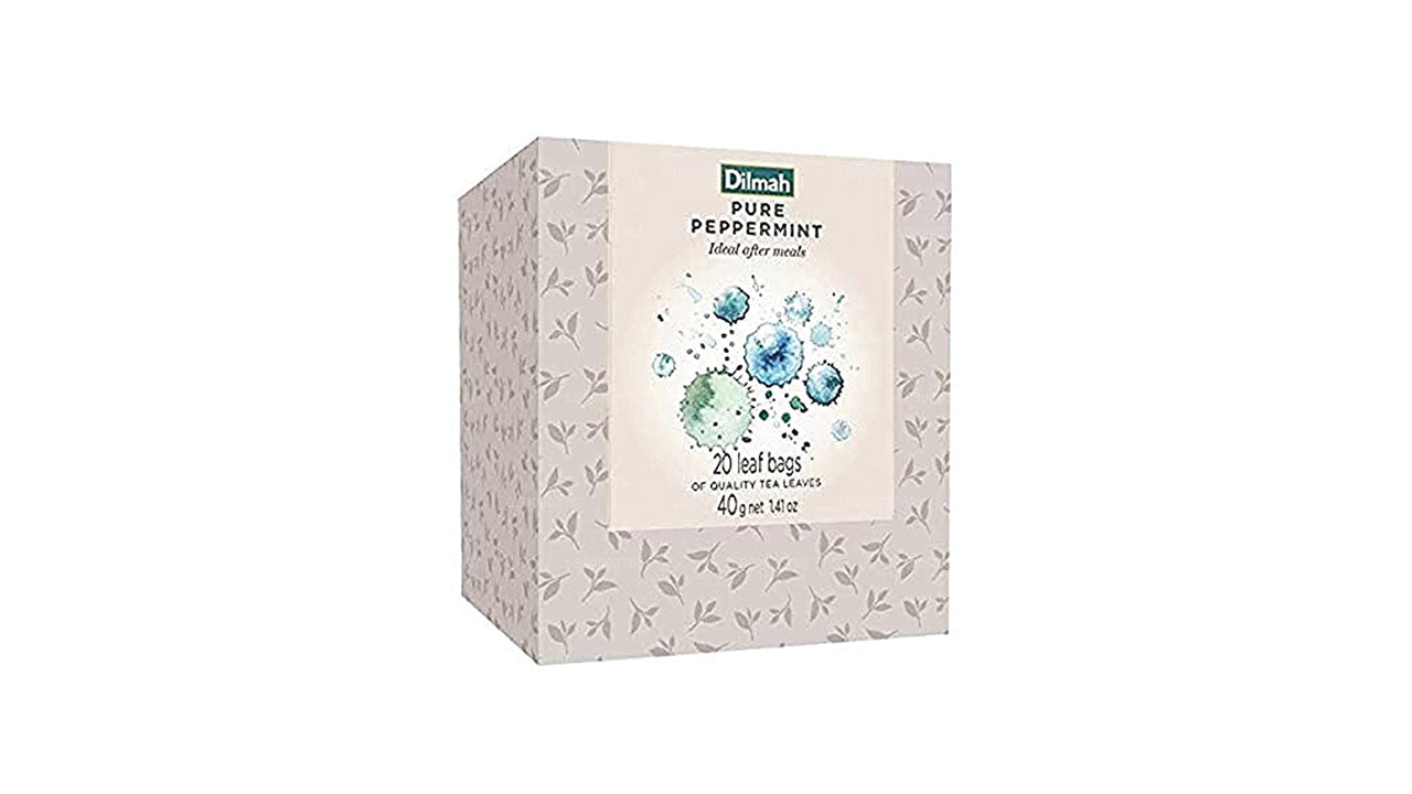 Dilmah Vivid Pure Peppermint Teebeutel Nachfüllpackung (40 g).