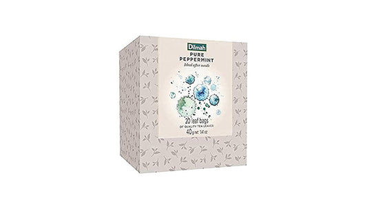 Dilmah Vivid Pure Peppermint Teebeutel Nachfüllpackung (40 g).