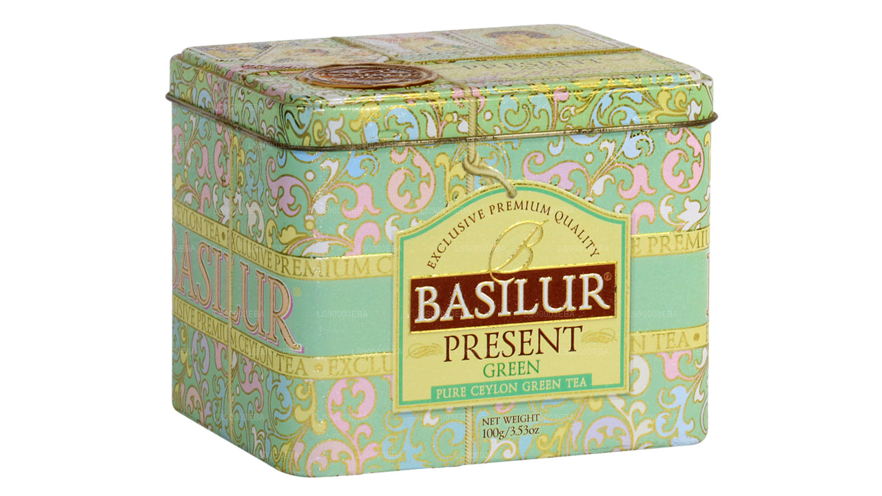 Basilur Present „Grün“ (100 g) Caddy