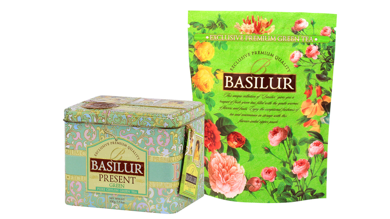 Basilur Present „Grün“ (100 g) Caddy