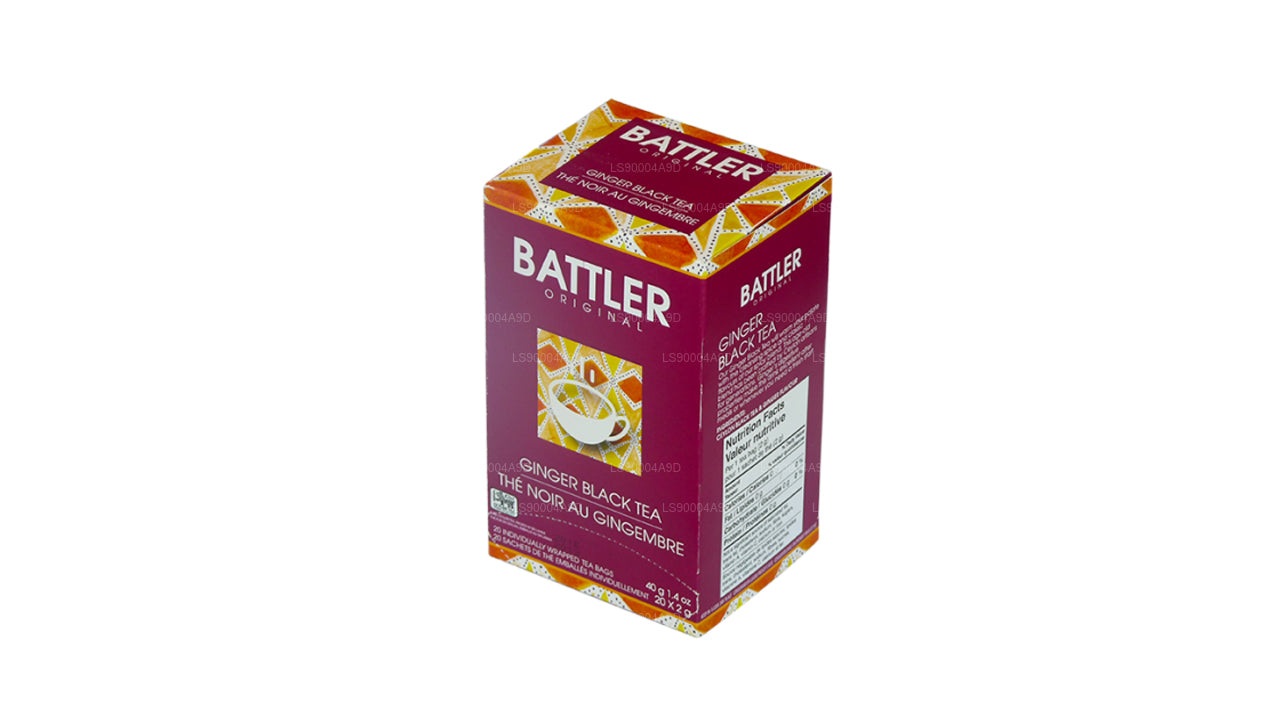 Battler Original Ingwer-Schwarztee (40 g) 20 Teebeutel