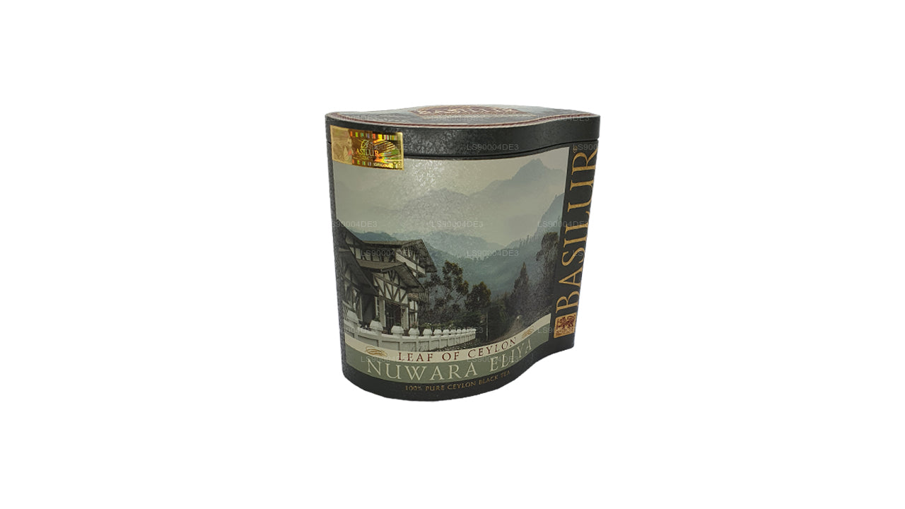 Basilurblatt aus Ceylon „Nuwara Eliya“ (100 g) Caddy