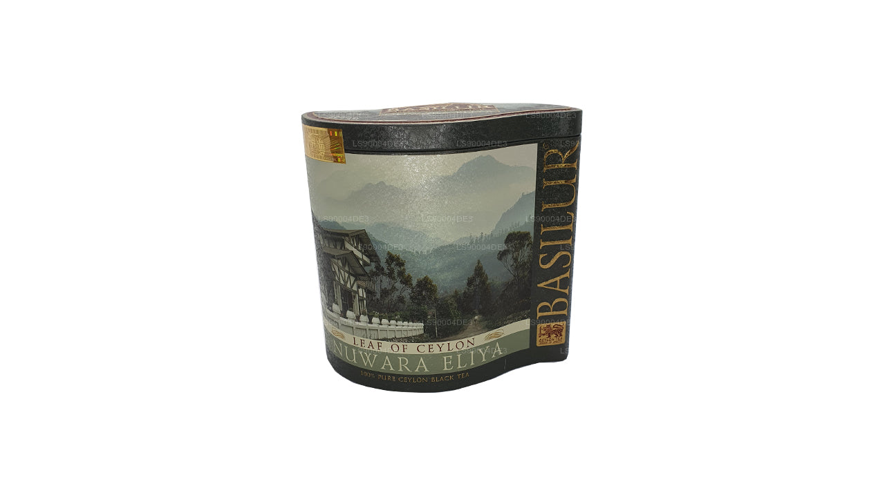 Basilurblatt aus Ceylon „Nuwara Eliya“ (100 g) Caddy