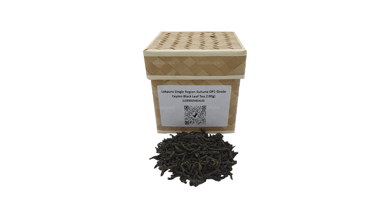 Lakpura Single Region Ruhuna OP1 Grade Ceylon Black Leaf Tee (100 g)