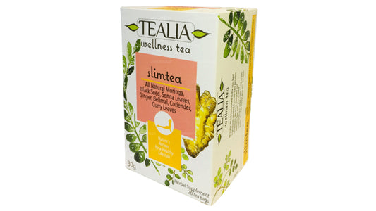 Tealia Wellness Slimtea – 20 Umschlag-Teebeutel (30 g)