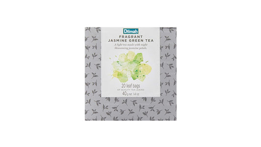 Dilmah Vivid Jasmine Green Tea Teebeutel-Nachfüllpackung (40 g), Box