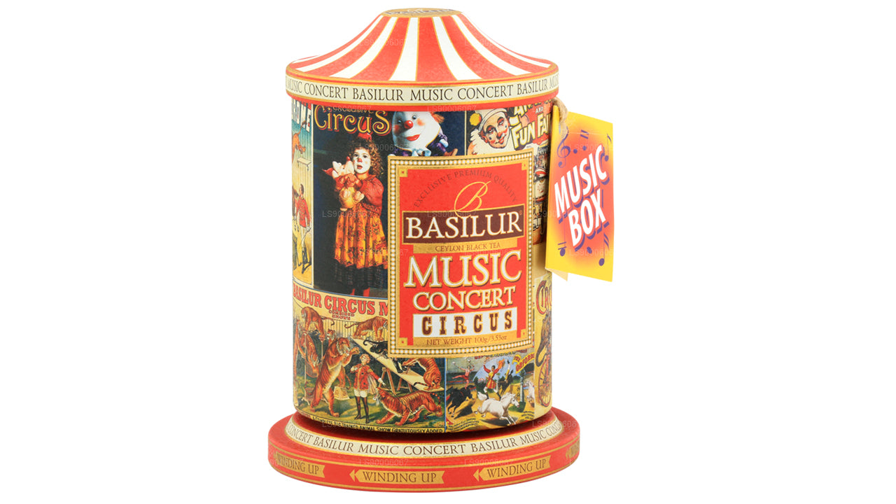 Basilur Personal Caddy „Musikkonzert – Zirkus“ (100 g).