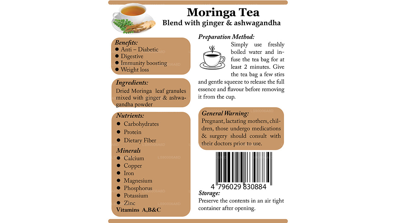 Lifetone Moringa-Zimt-Tee (30g)