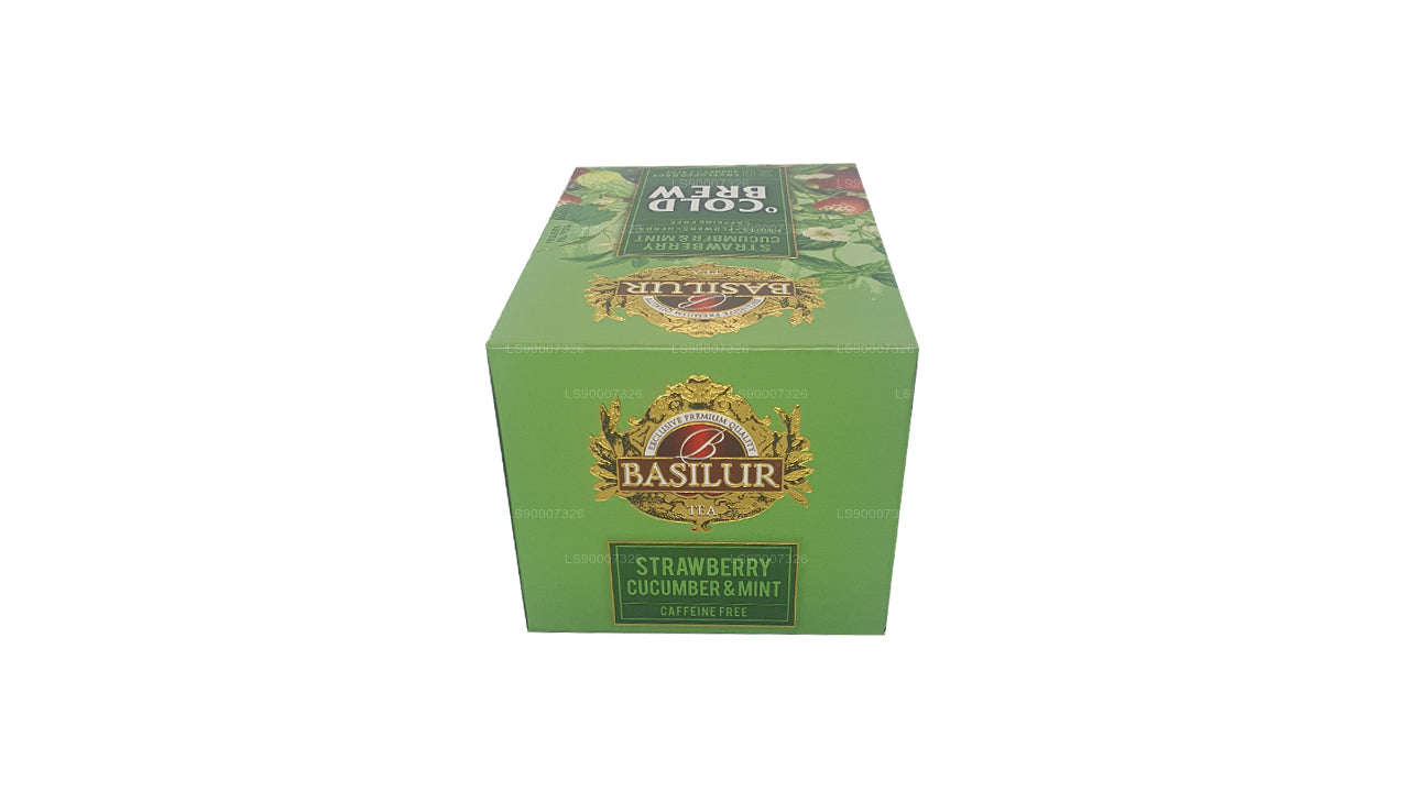 Basilur Cold Brew „Erdbeergurke und Minze“ (40 g) Box