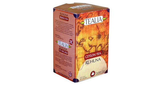 Tealia Ceylon Regional Tea „Ruhuna“ Pyramidenteebeutel (40g)