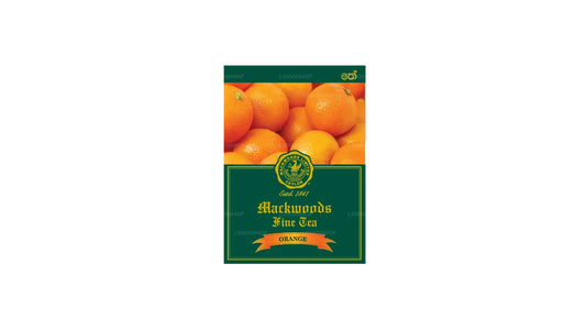 Mackwoods Delicious Orange Flavoured, Single Estate, Schwarztee in 25 umhüllten Teebeuteln (50 g)