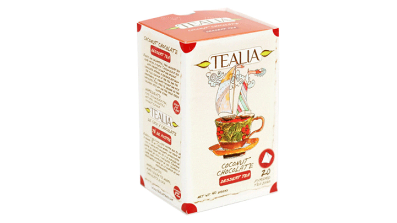 Tealia Coconut Chocolate - Pyramidenteebeutel (40g)