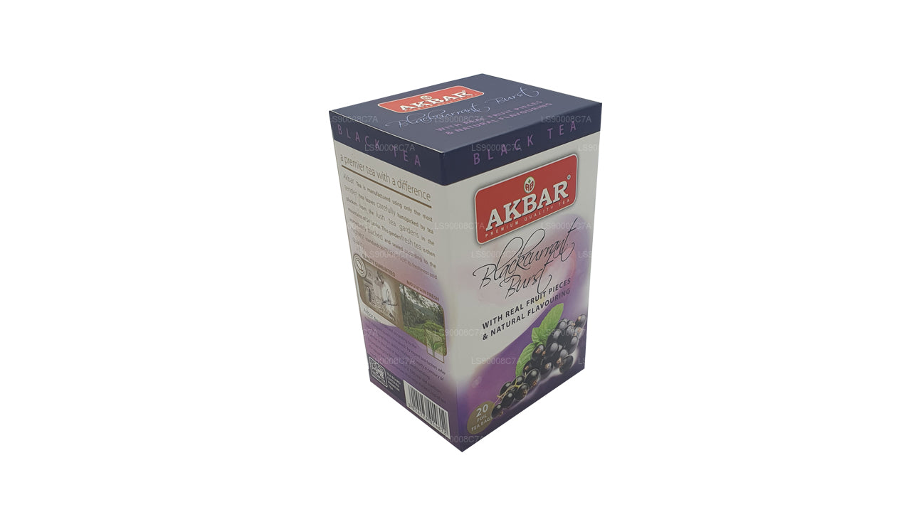Akbar Blackcurrant Burst (40 g) 20 Folien-Teebeutel