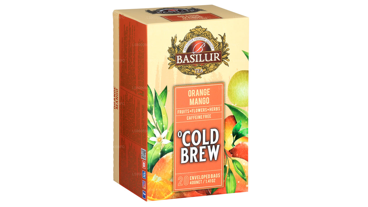 Basilur Cold Brew „Orange Mango“ (40g) Box