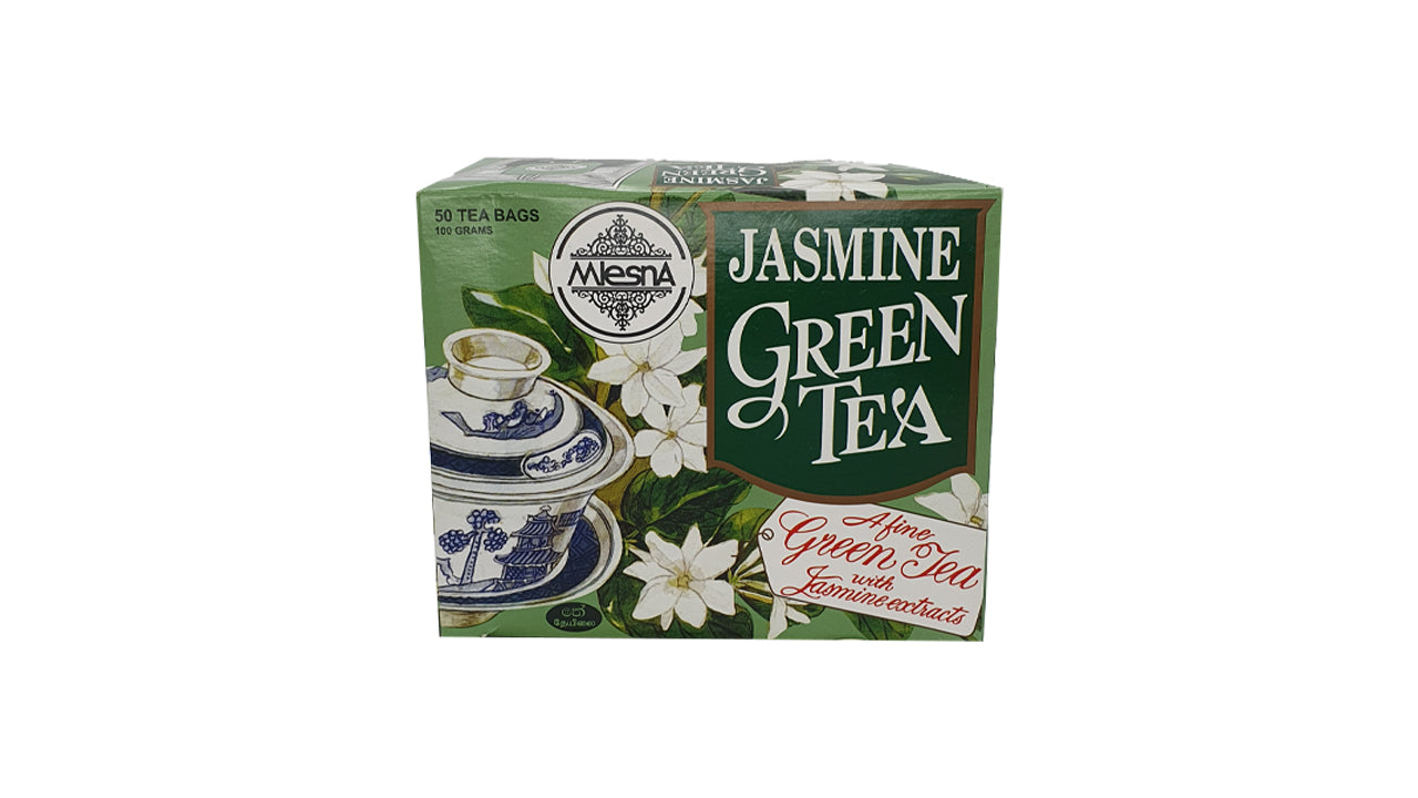 Mlesna Jasmin-Grüntee (100 g) 50 Teebeutel