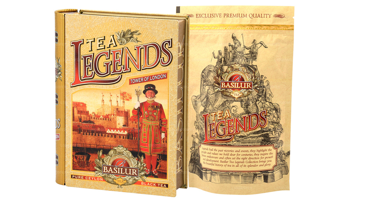 Basilur Teebuch „Tea Legends – Tower of London“ (100g) Caddy