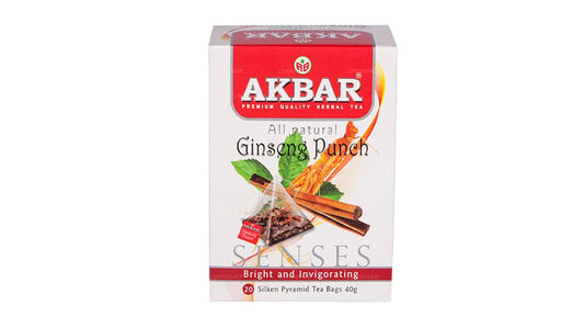 Akbar Ginseng Punch (40 g), 20 Teebeutel