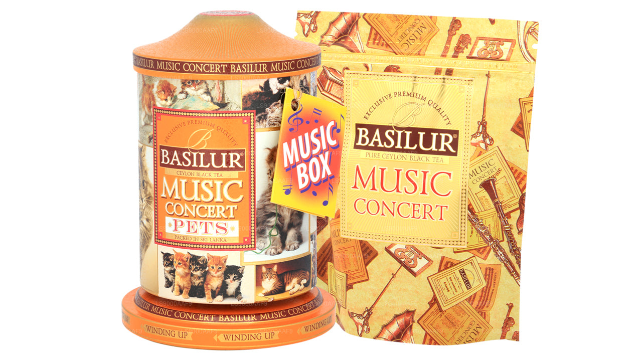 Basilur Personal Caddy „Musikkonzert – Haustiere“ (100 g).