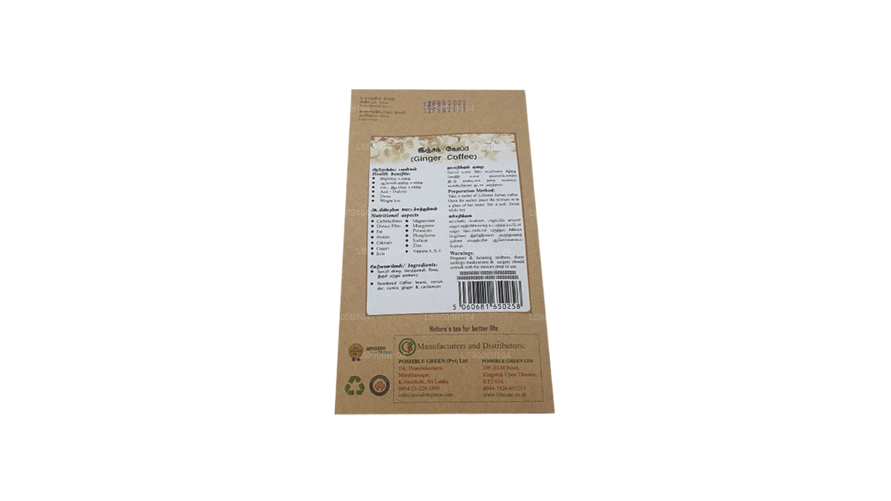 Lifetone Ingwerkaffee (40g)