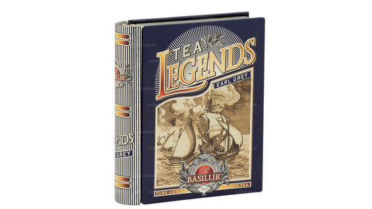 Basilur Teebuch „Tea Legends — Earl Grey“ (10 g) Dose