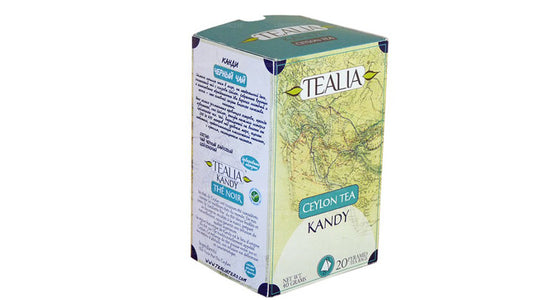 Tealia Ceylon Regional Tea „Kandy“ Pyramidenteebeutel (40g)