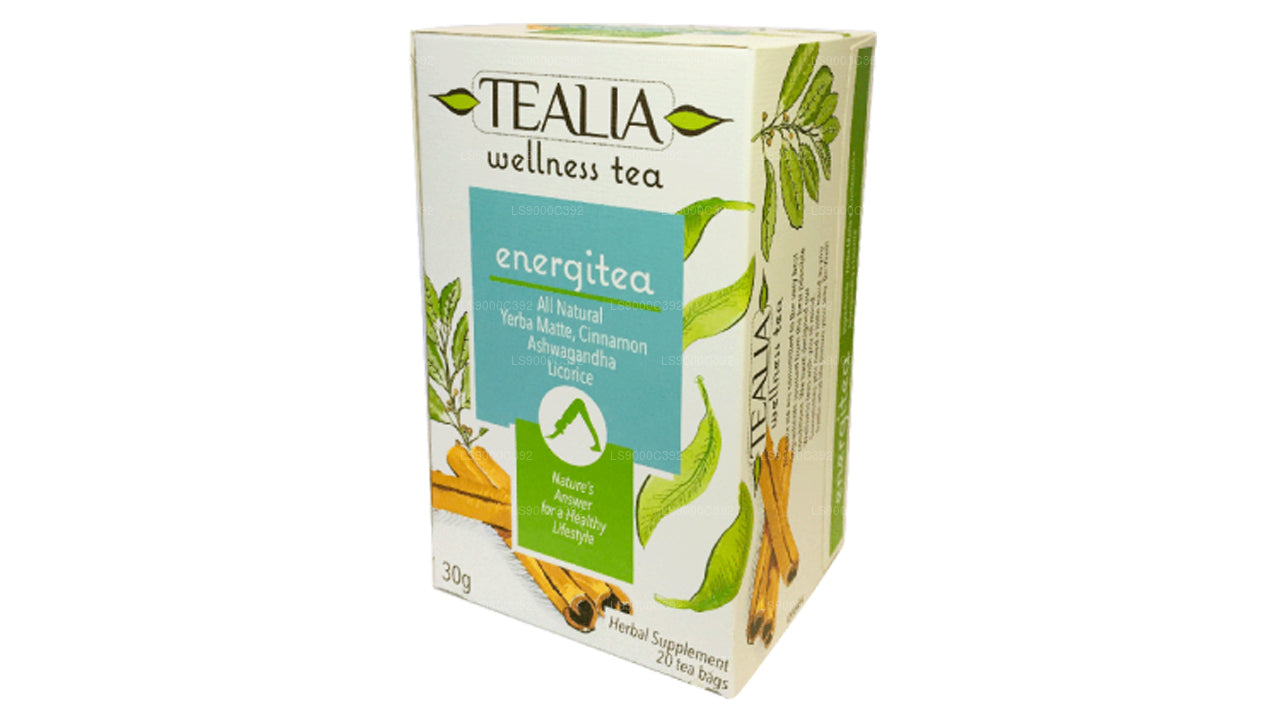 Tealia Wellness Energitea – 20 Umschlag-Teebeutel (30 g)