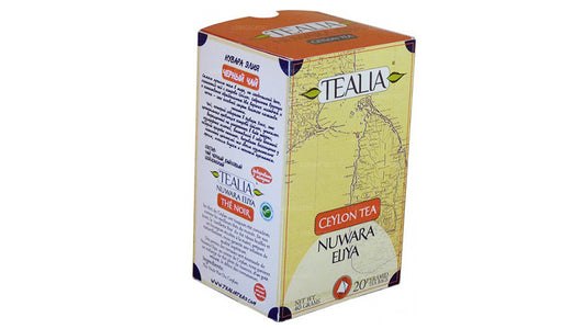 Tealia Ceylon Regional Tea „Nuwara Eliya“ Pyramidenteebeutel (40g)