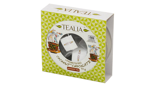 Tealia Coconut Chocolate – 5 Pyramidenteebeutel (10 g)
